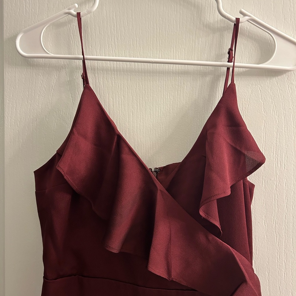 Burgundy EXPRESS Dress - Picture 4 of 6